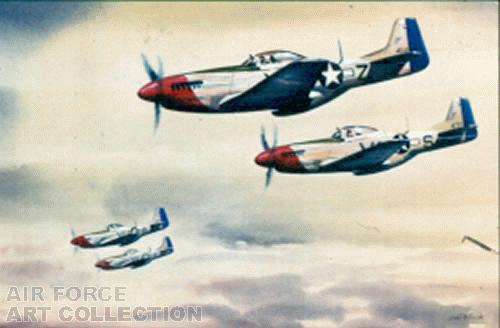 P-51s - 4TH FIGHTER GROUP